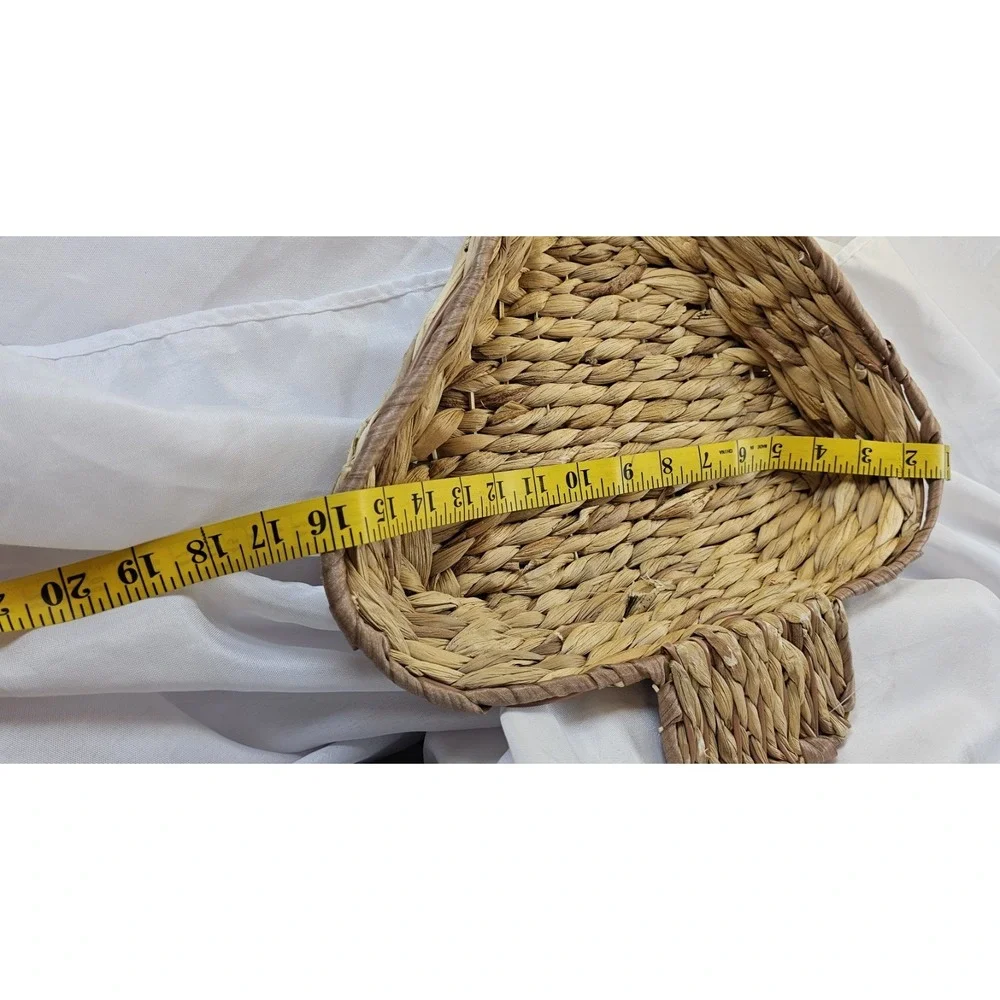 Woven Serving Basket Unique Diamond Shape